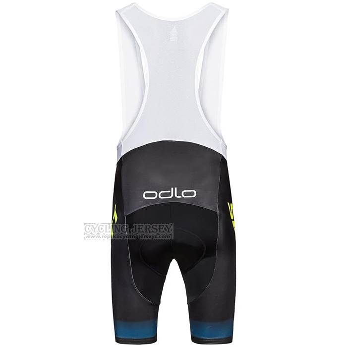 2023 Cycling Jersey Scott Sram Black Short Sleeve And Bib Short